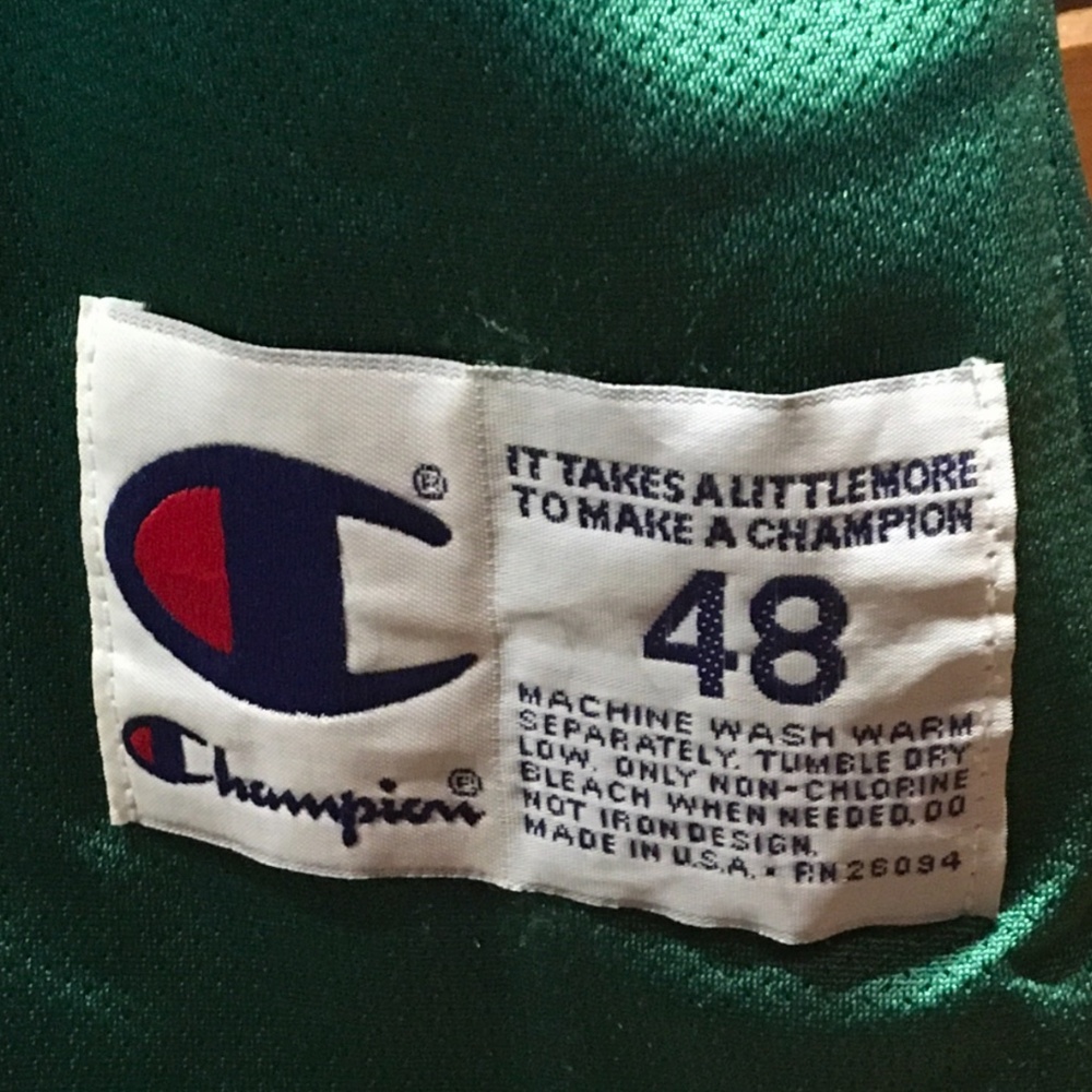 Vintage 1994 NBA Shawn Kemp Champion Jersey - Picture 10 of 10